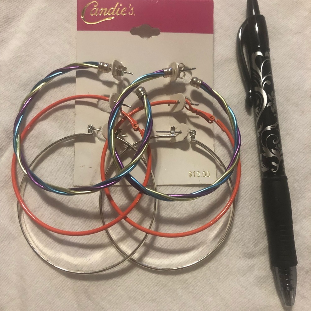 Assorted Hoop Earrings